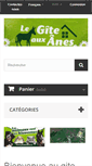 Mobile Screenshot of gitesauxanes.fr
